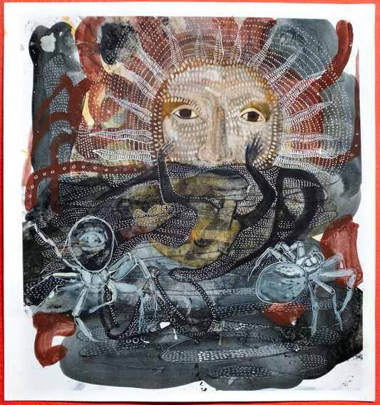 Eclipse aux Araignees by Celine Lyaudet