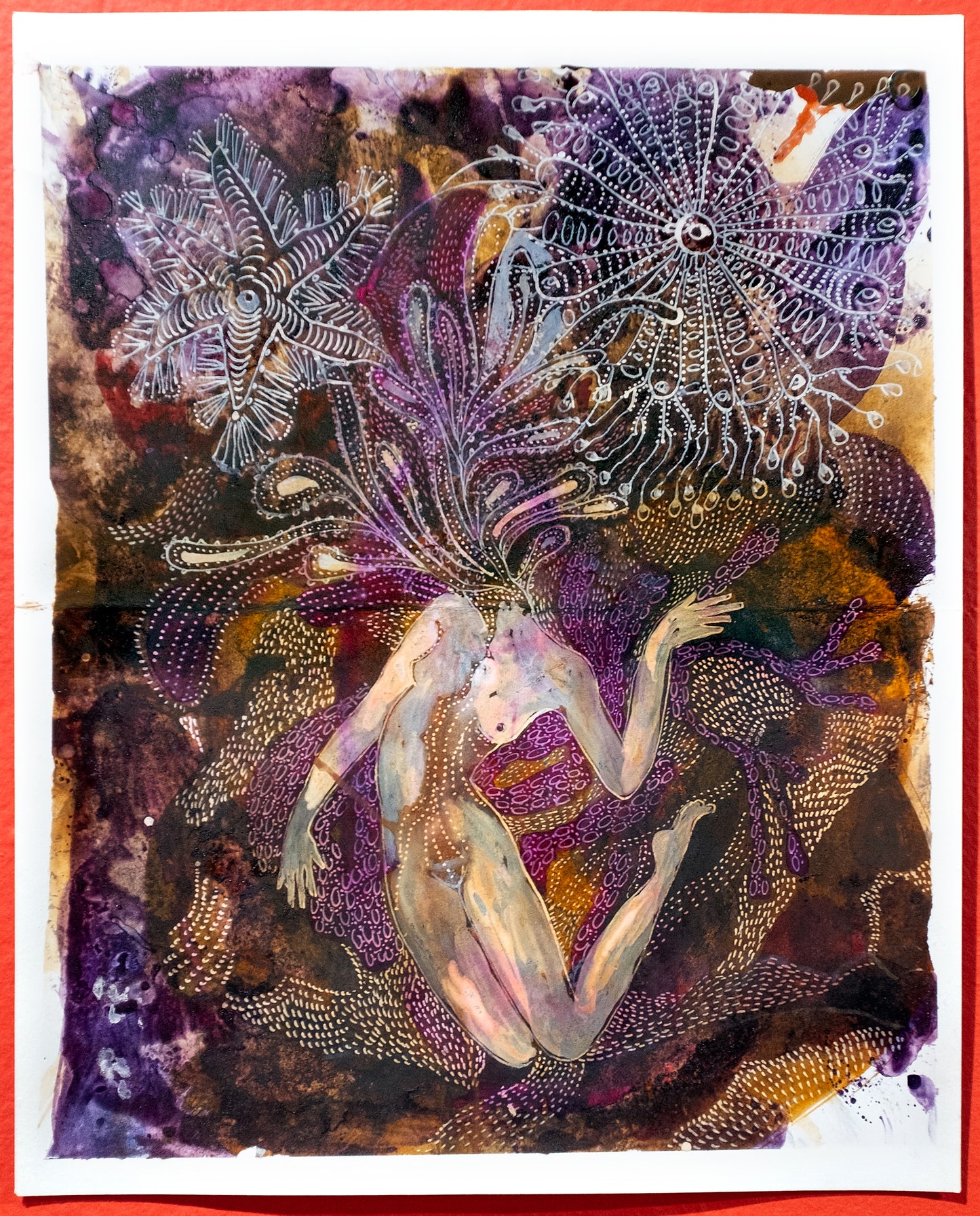 Blooming from Scars by Celine Lyaudet