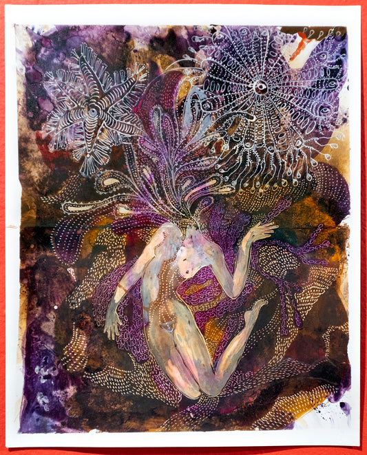 Blooming from Scars  by Celine Lyaudet