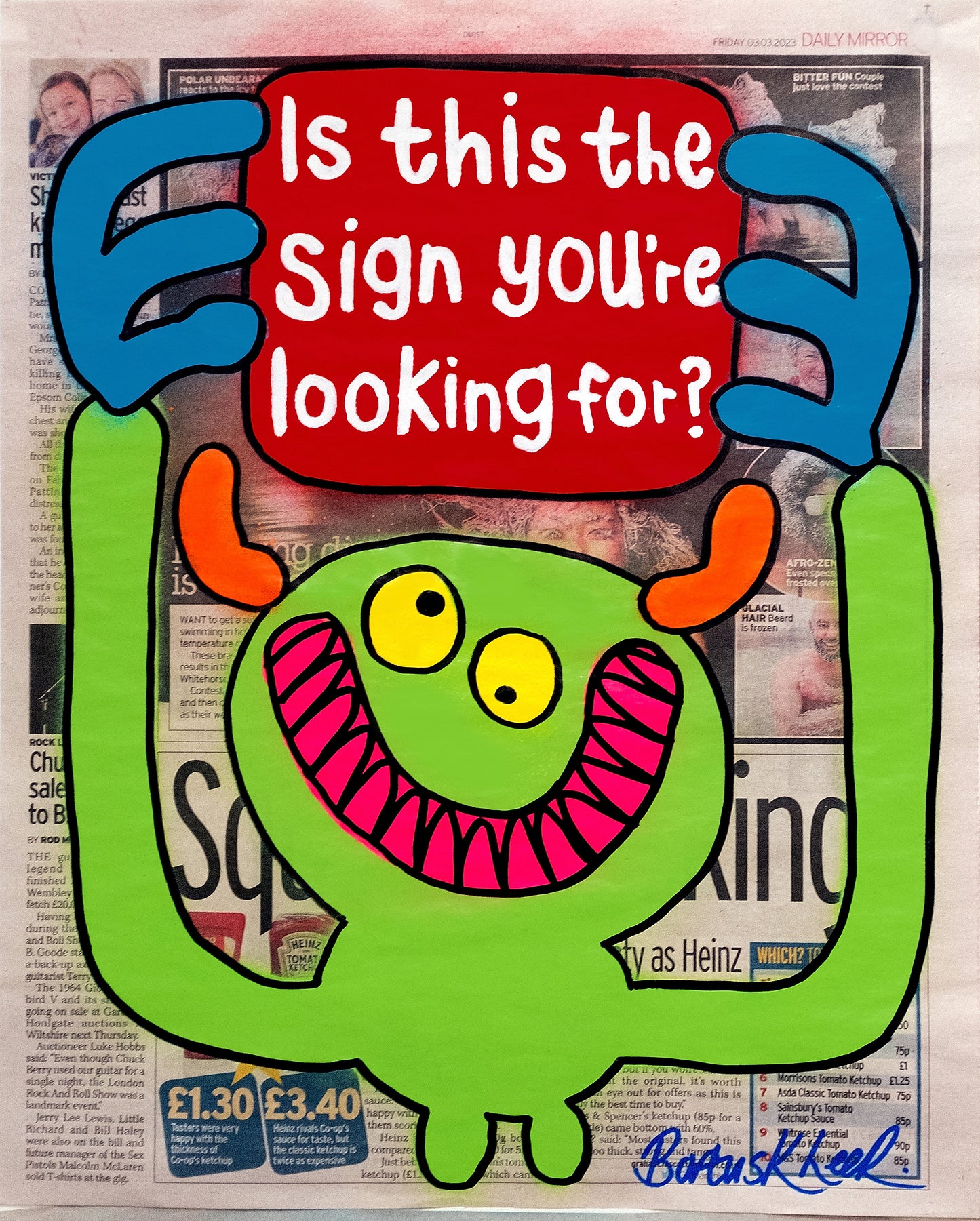Is this the sign you're lookig for? by Bortusk Leer