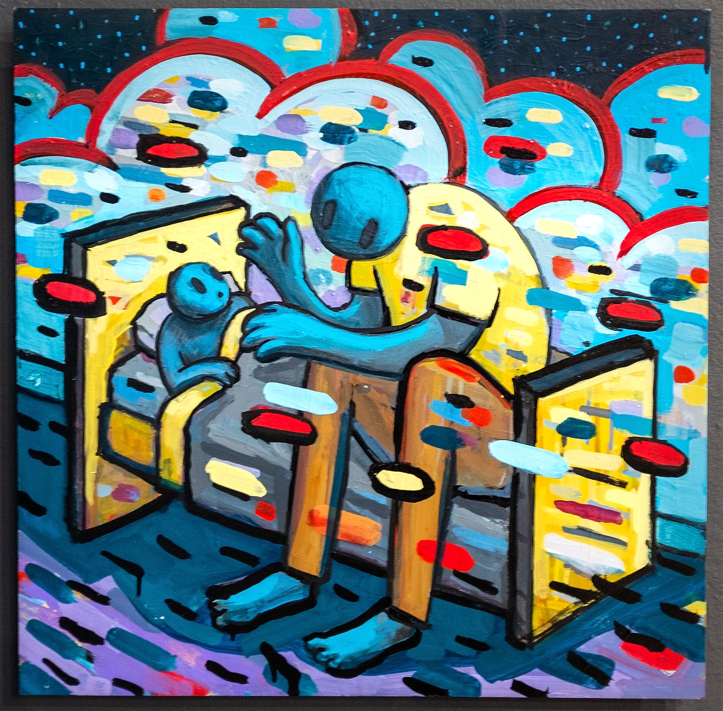 He told the best stories by Daniel Jesse Lewis