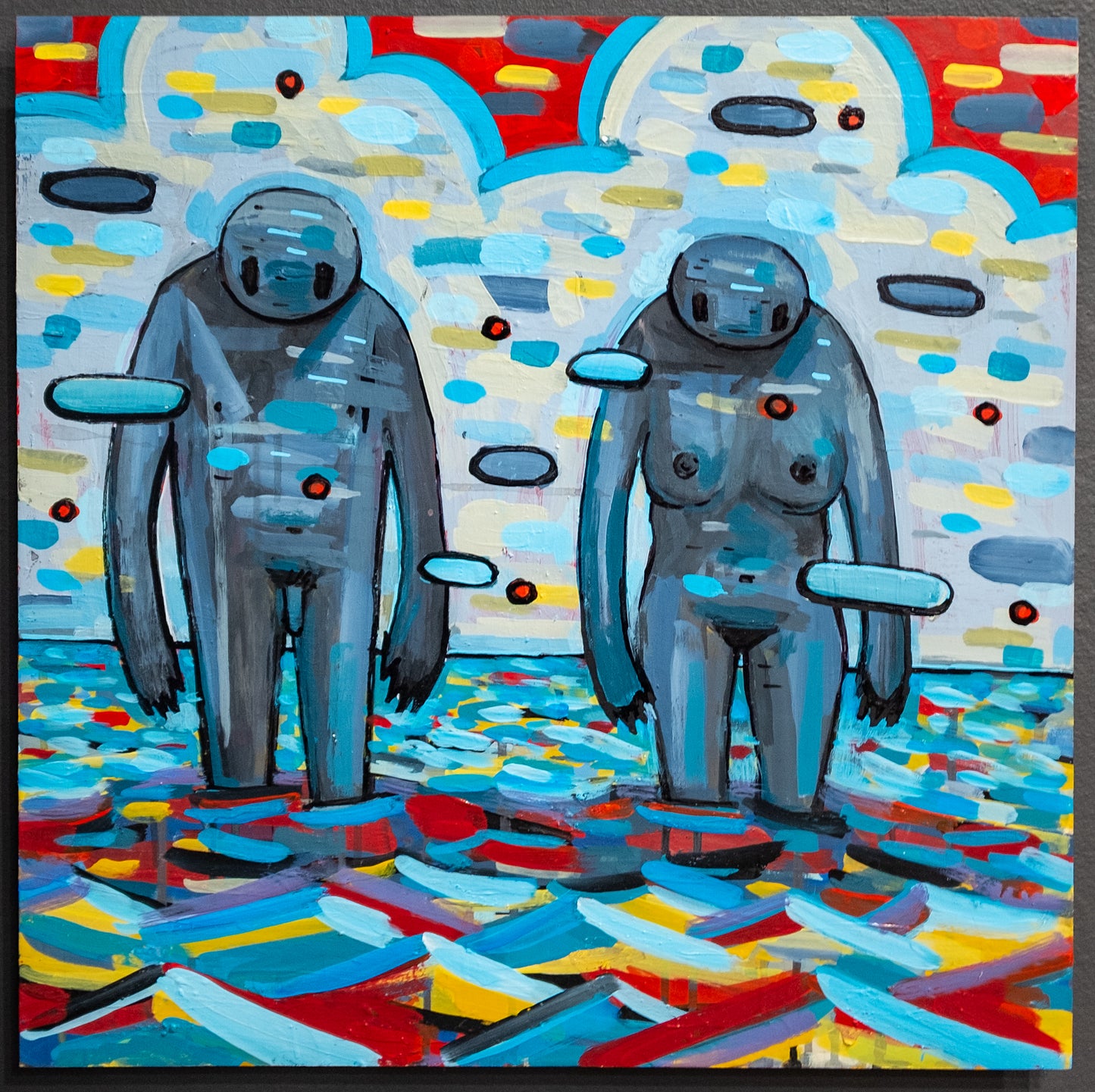 Rough waters by Daniel Jesse Lewis