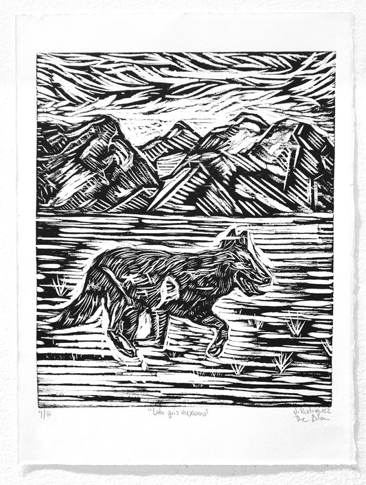 Lobo Gris Mexicano by Jhovany De Ala Lobo