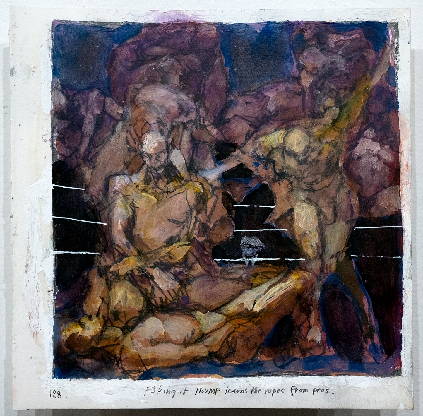 Journal #207 Pgs. 128 & 129 by Barron Storey