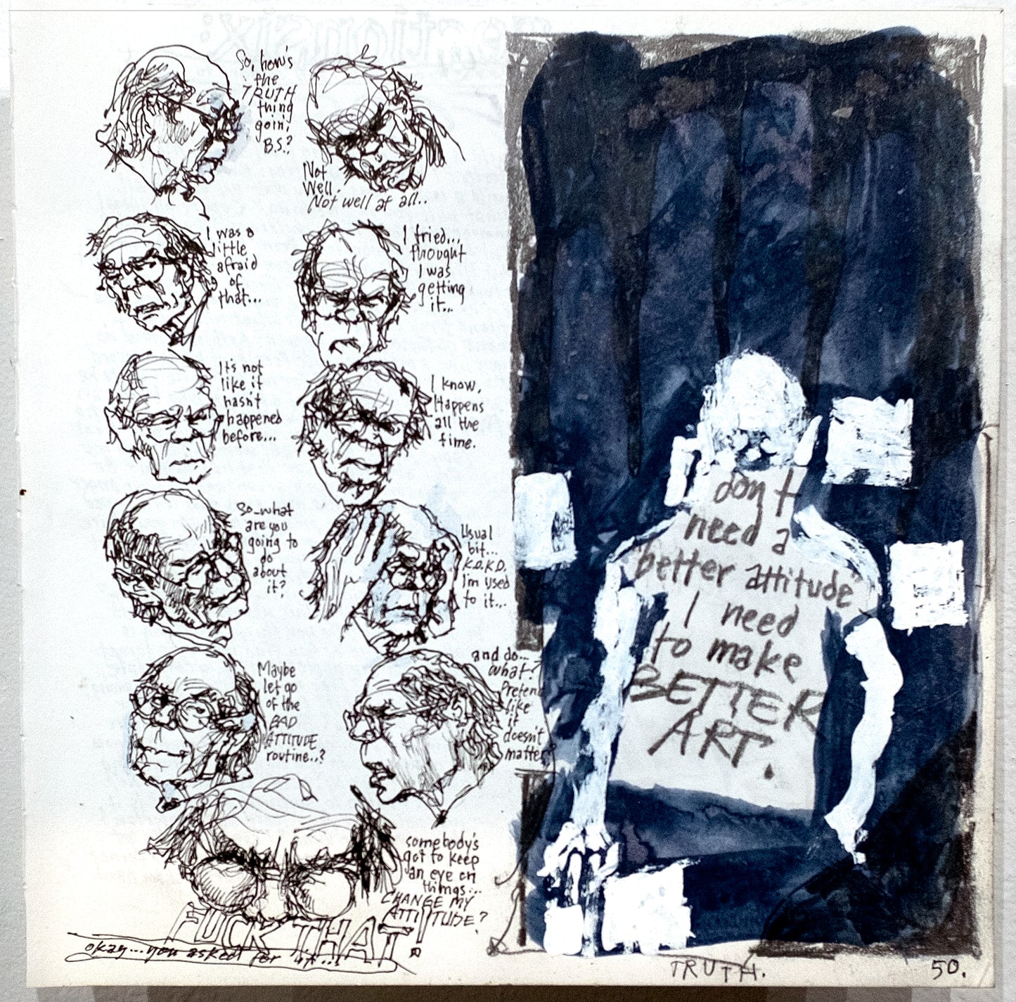 Journal #207 Pgs. 50 & 51 by Barron Storey