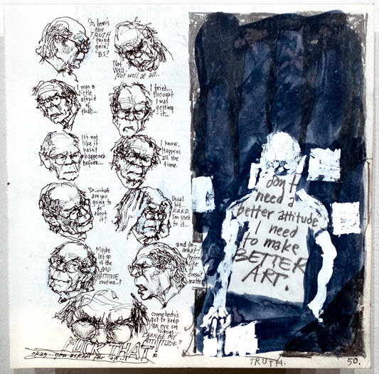 Journal #207 Pgs. 50 & 51 by Barron Storey