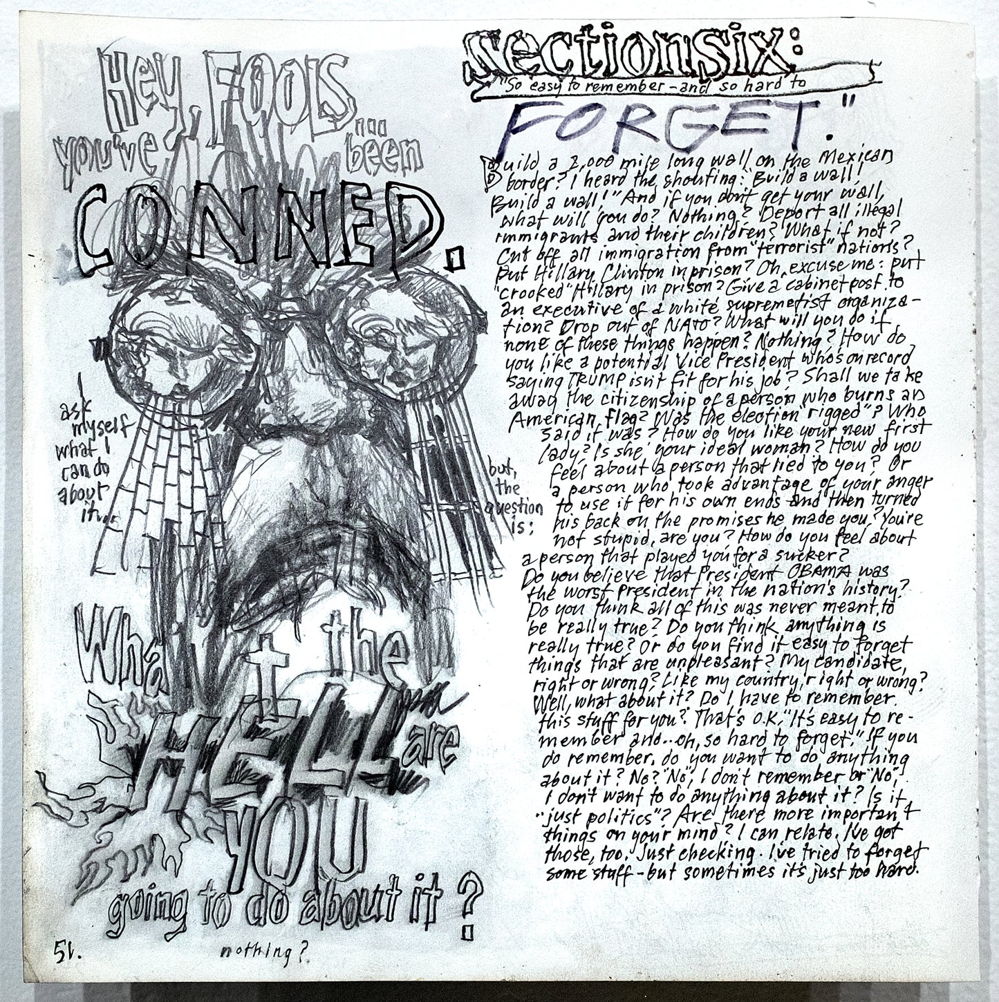 Journal #207 Pgs. 50 & 51 by Barron Storey