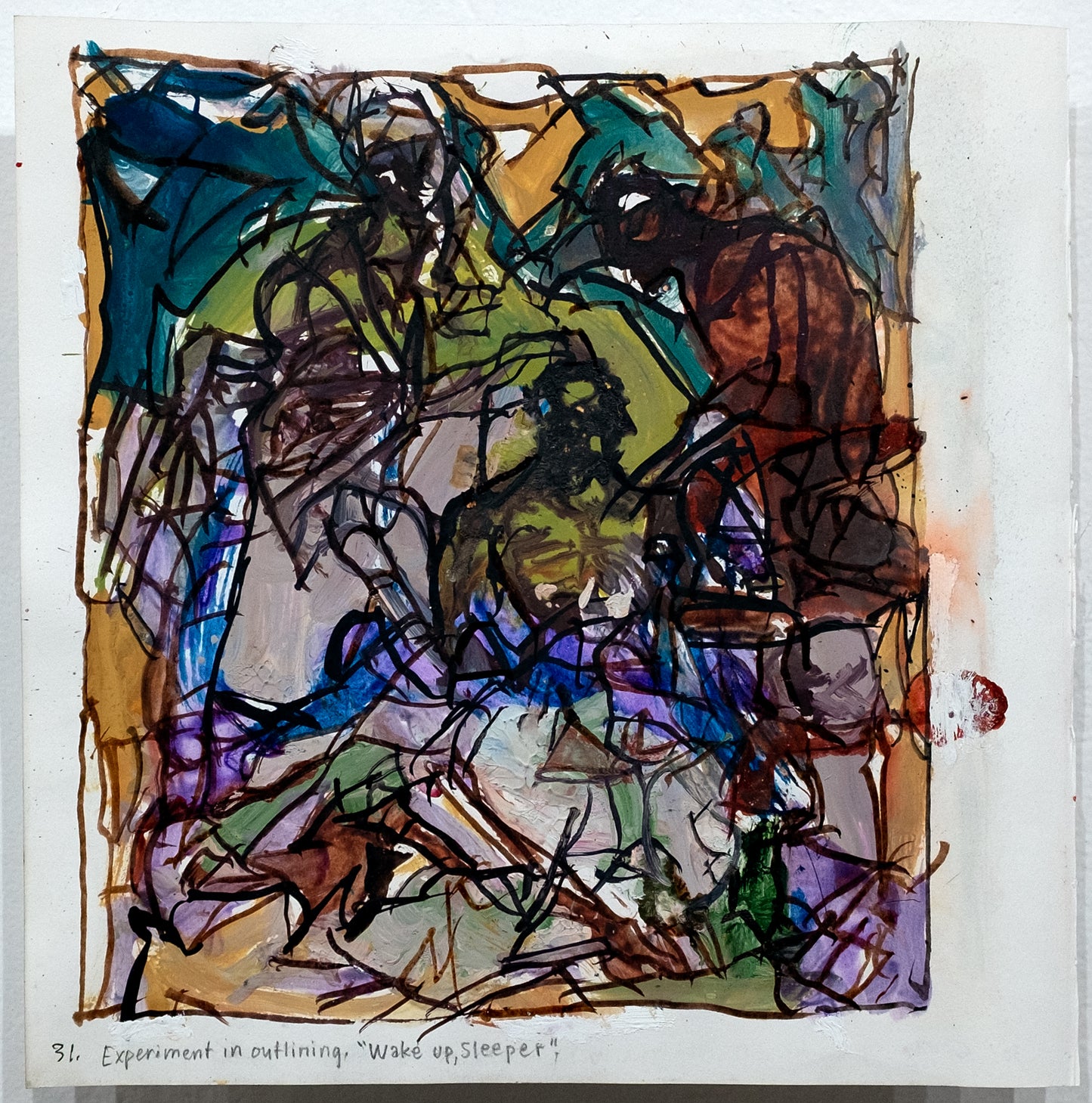 Journal #211 Pgs. 30 & 31 by Barron Storey