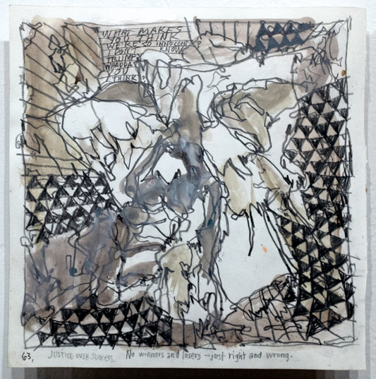 Journal #211 Pgs. 62 & 63 by Barron Storey