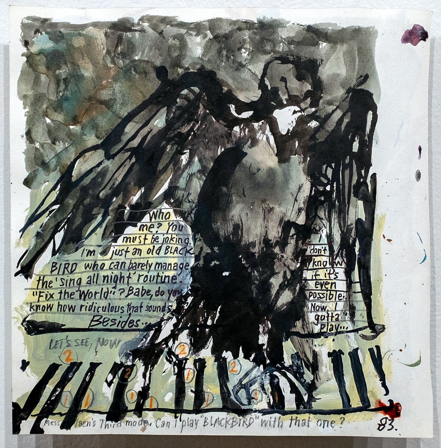 Journal #215, Pgs. 82 & 83 by Barron Storey