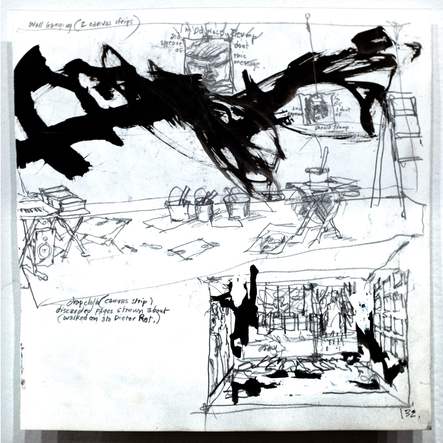 Barron Storey Journal #222, Pgs. 132 & 133