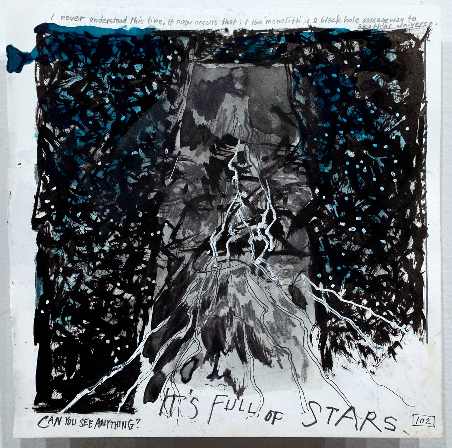 Journal #222, Pgs. 102 & 103 by Barron Storey