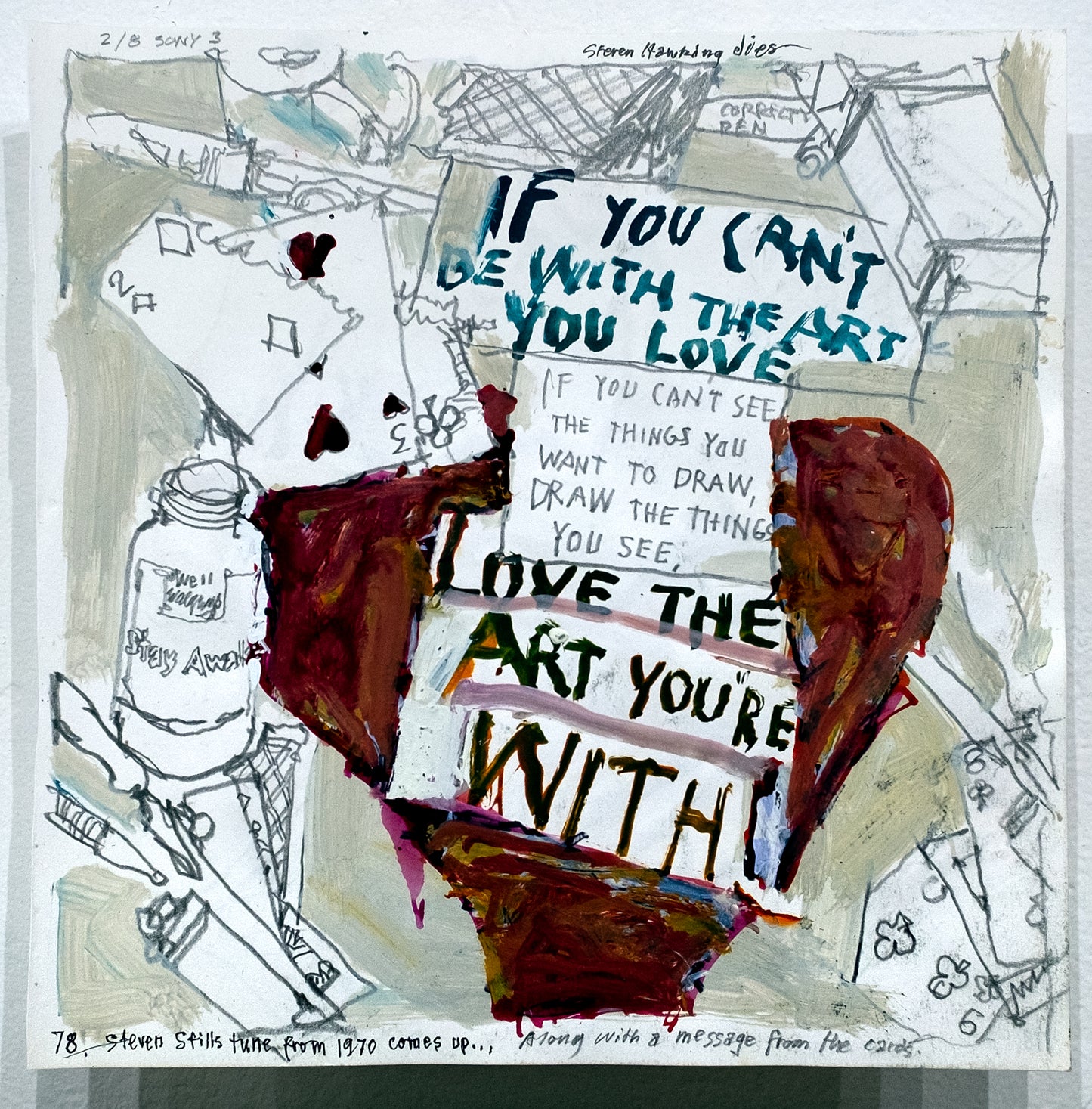 Journal #222, Pgs. 78 & 79 by Barron Storey