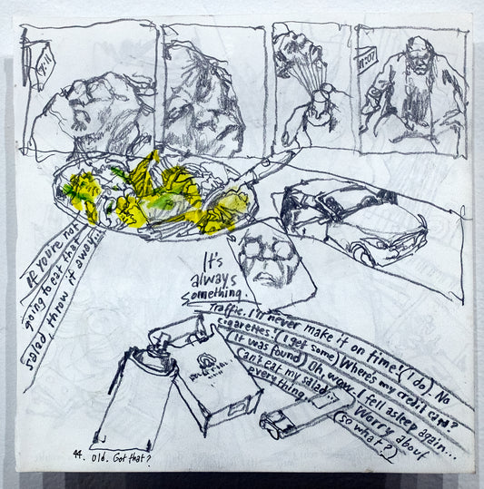 Journal #224, Pgs. 44 & 45 by Barron Storey