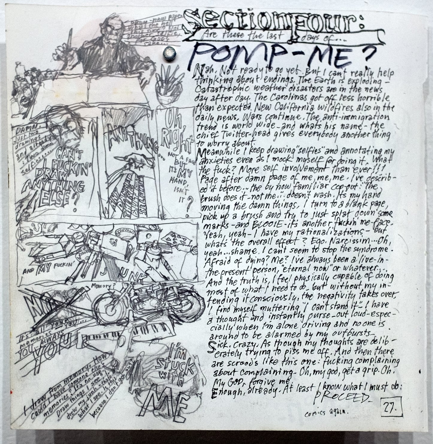 Barron Storey Journal #226, Pgs. 26 & 27
