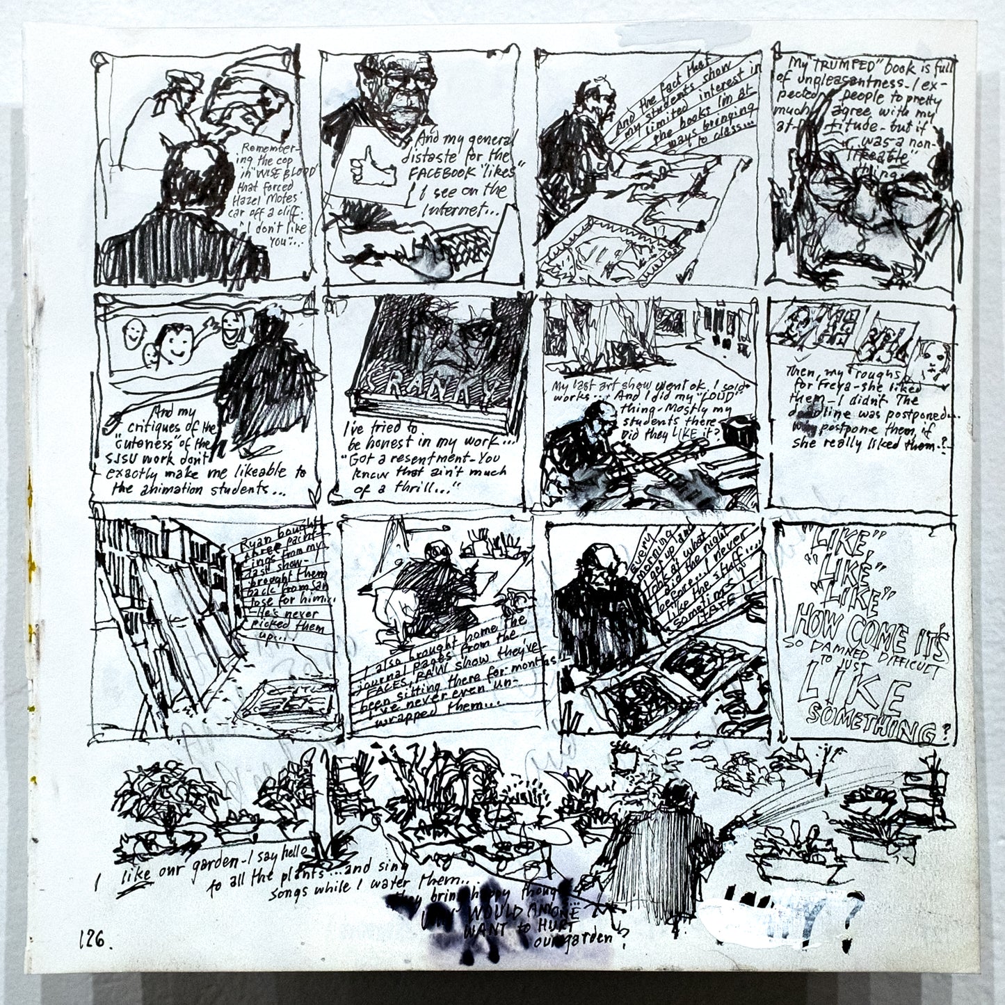 Barron Storey Journal #227, Pgs. 127 & 126
