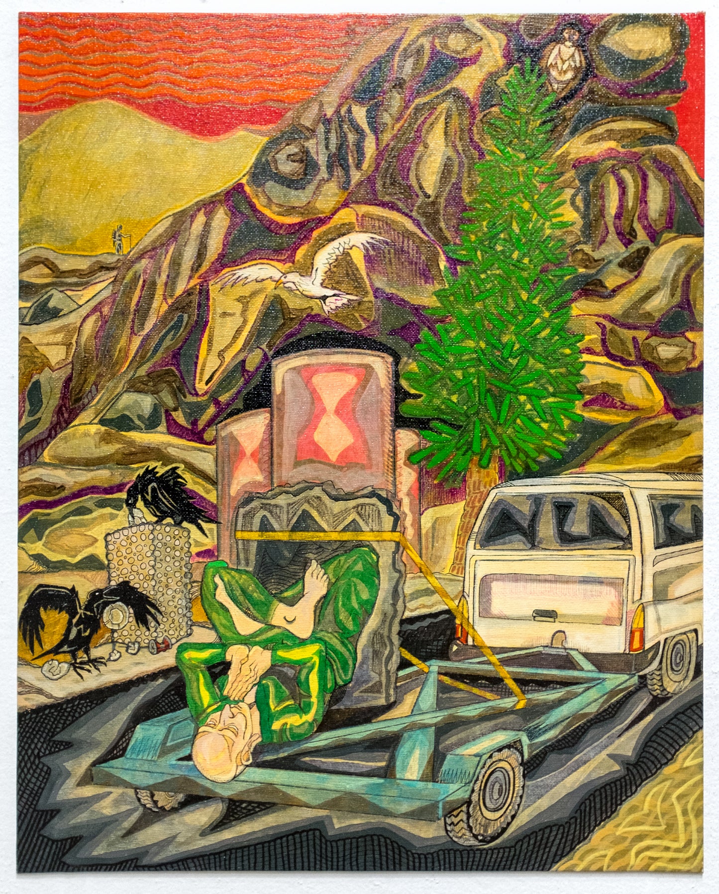 Buddha in A Truck by Zack Luchetti