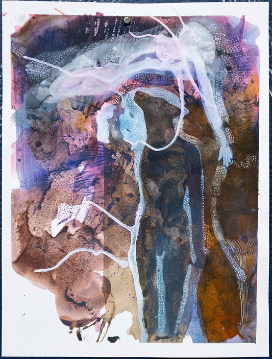 Moon and Werewolf by Céline Lyaudet