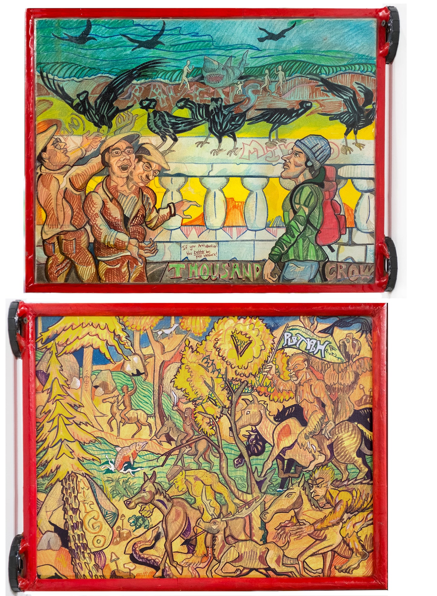 Crow Talk / Putah Creek by Zack Luchetti