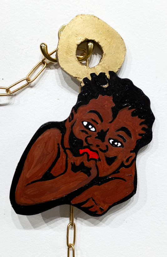 Black Baby Charm by Navin Norling
