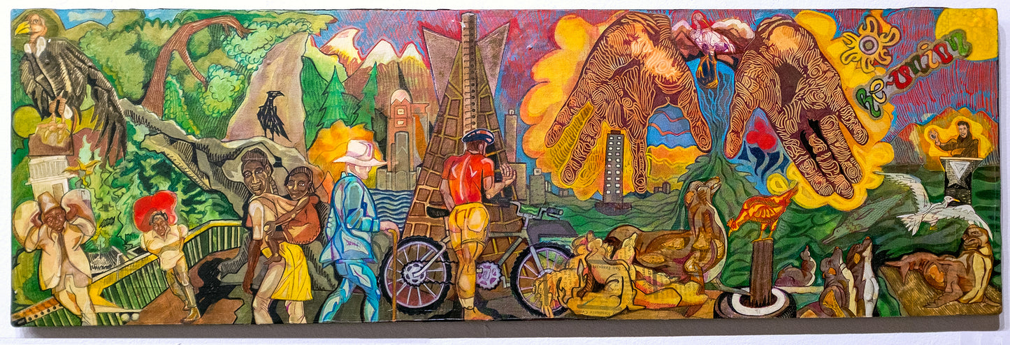 Hands Over Lake Merritt by Zack Luchetti