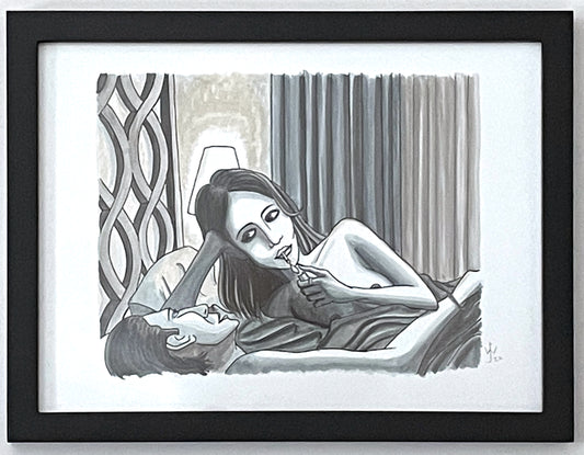 One of Those Nights drawing by Jake Watling