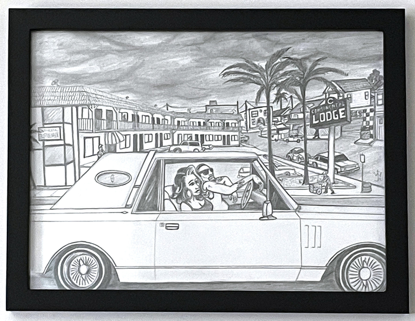 Just the Two of Us drawing by Jake Watling