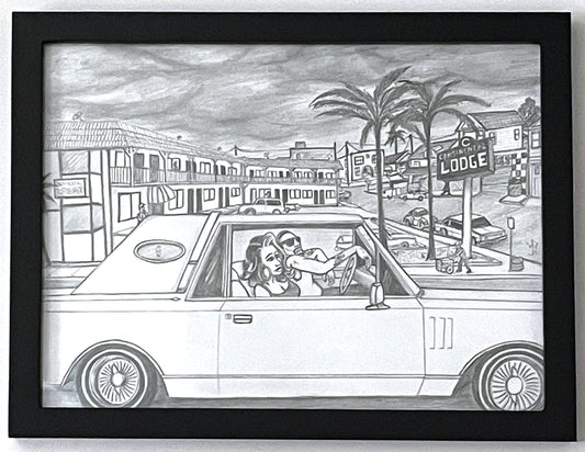 Just the Two of Us drawing by Jake Watling