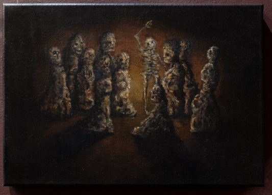 Gathering at Night, the Great Fire by Zero Cents