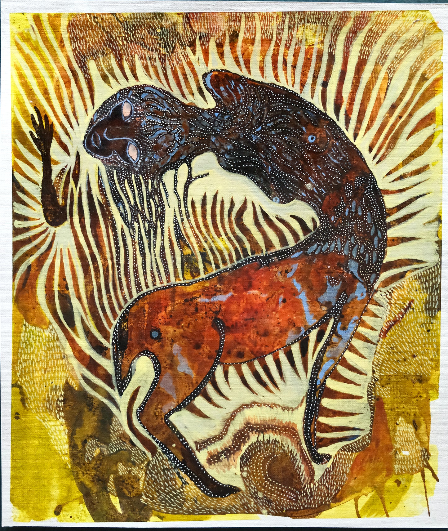 Deer as a Woman by Céline Lyaudet