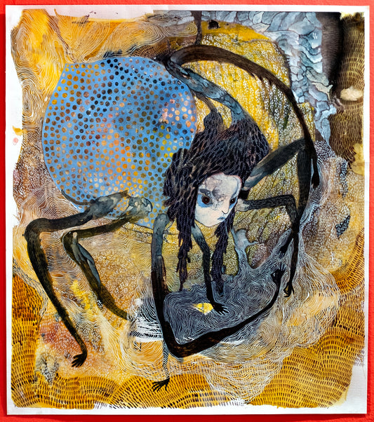 Gold Weaver by Celine Lyaudet