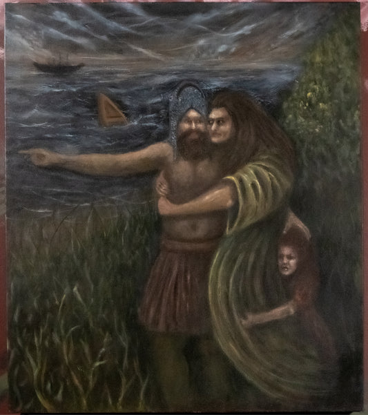 Ohanas with Woman and Child by Zero Cents