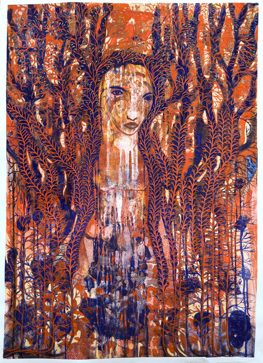 Ana (Mendieta) ELEMANTA, Summoning her Spirit by Céline Lyaudet