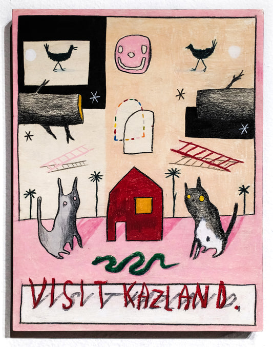 You’re welcome here anytime. by KAZLAND