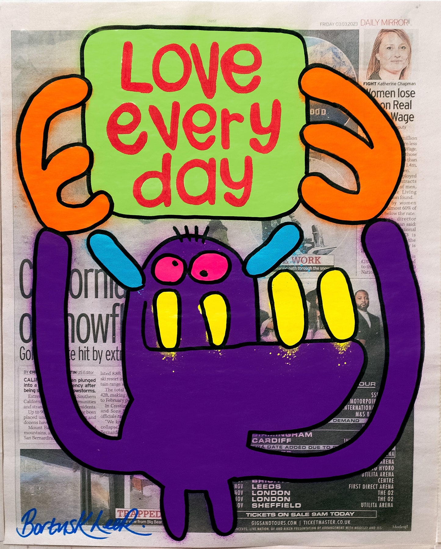 Love every day by Bortusk Leer