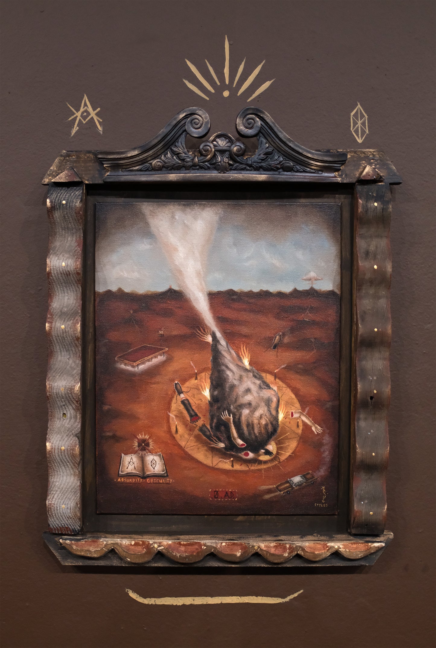 Obliterated by a Meteor Named God by Brandan Styles