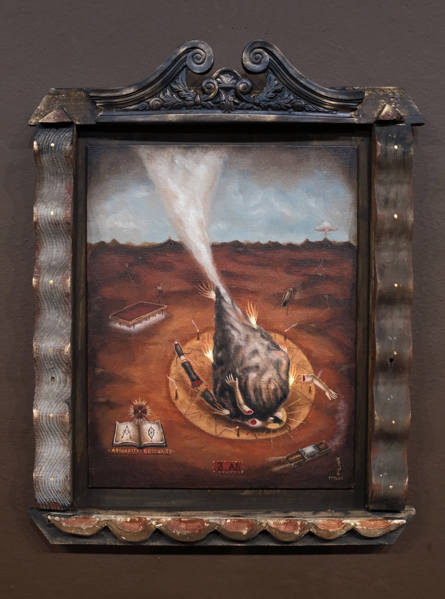 Obliterated by a Meteor Named God by Brandan Styles