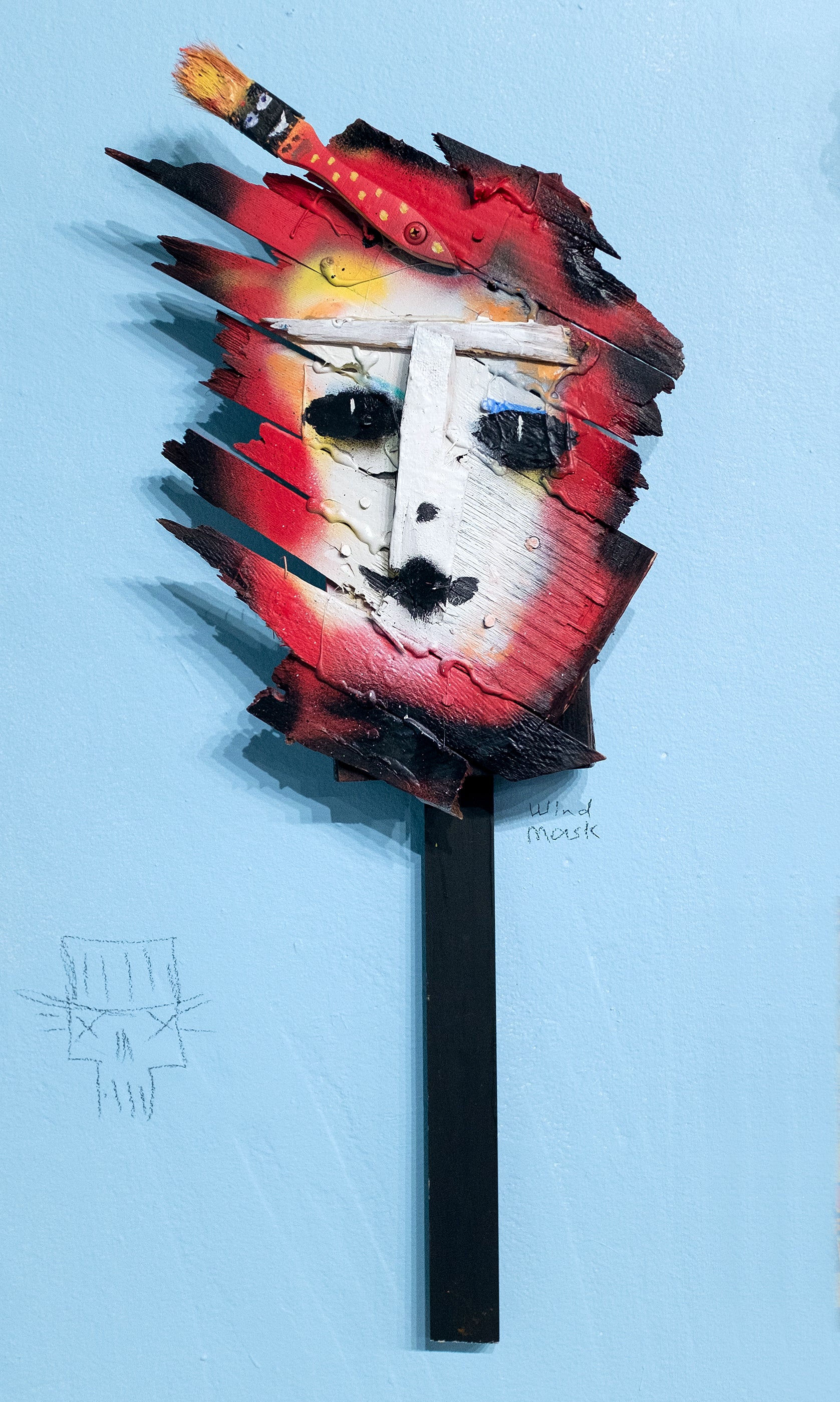 Wind Mask by Kelly Moore – ANNO DOMINI Gallery