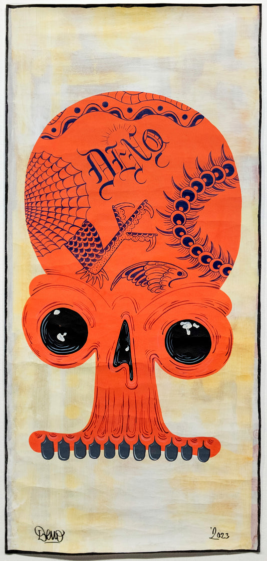 Vase Skull by Deno