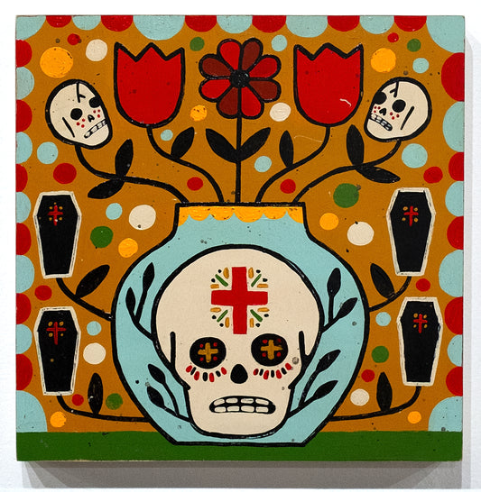 Grave Flowers by Mike Egan