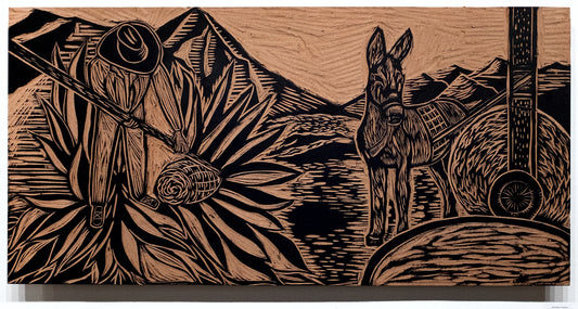 Matatlan, Oaxaca (wood carving) by Jhovany De Ala