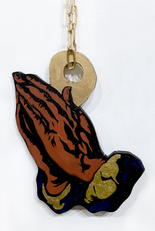 Praying Hands Charm by Navin Norling